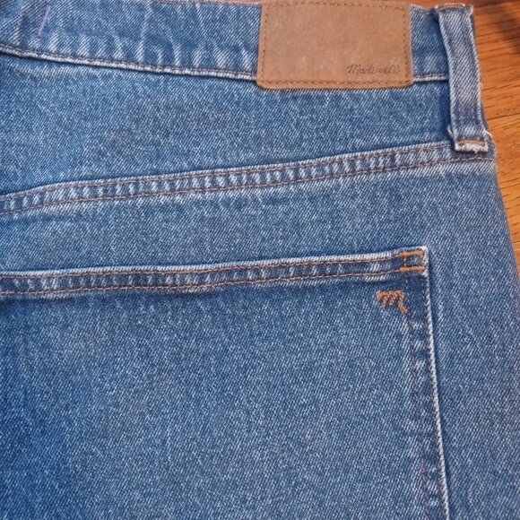 MADEWELL the perfect vintage wide leg jeans in Edgerly Wash (sz32) - Picture 14 of 15